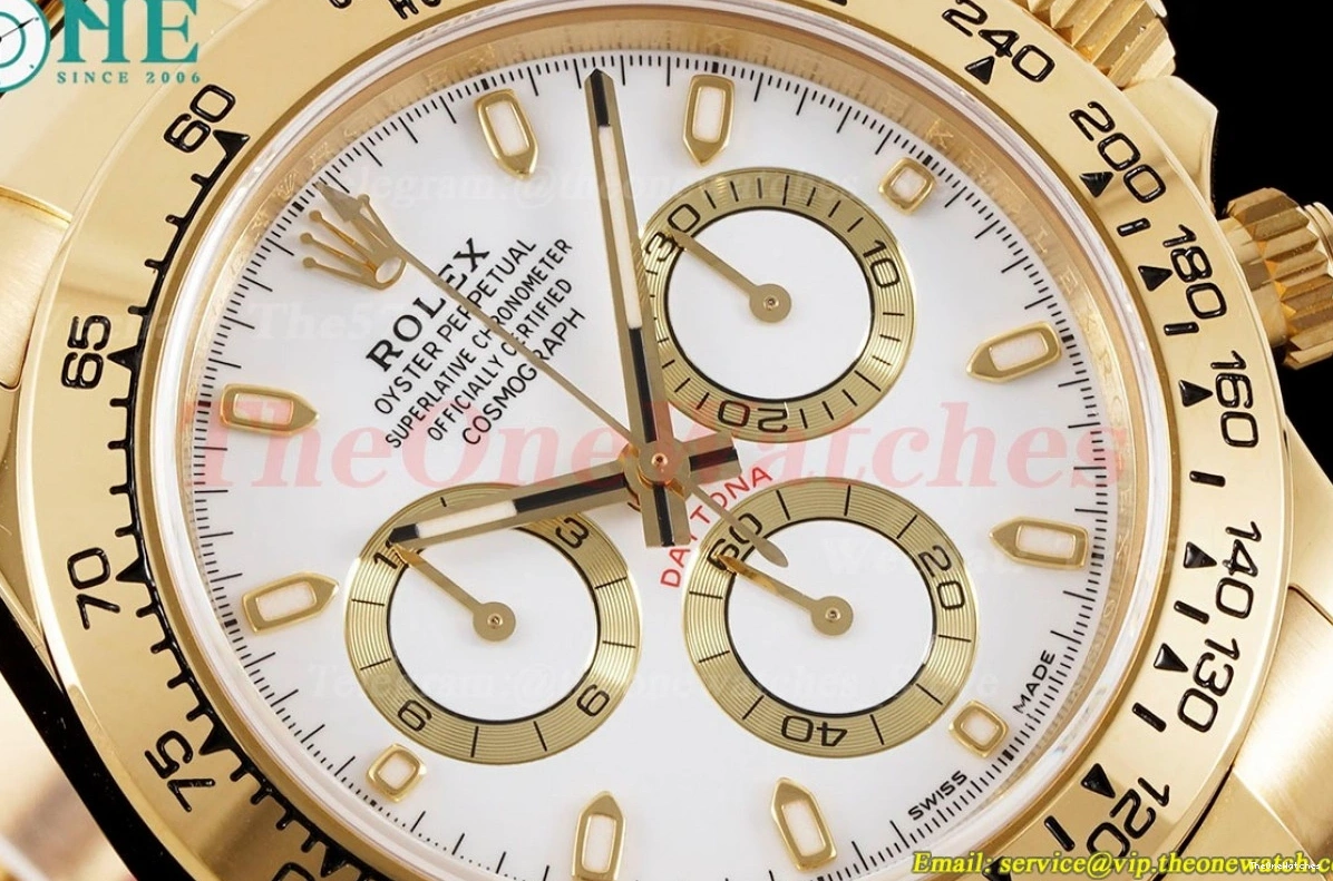 SA4130 116508 White Stk YG YG KING Daytona 40mm 0206